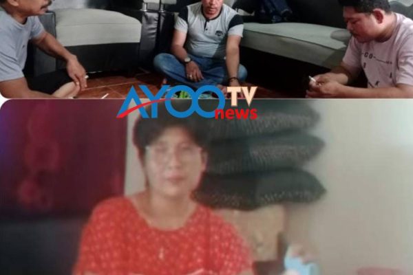 Wujud Kepedulian Bhabinkamtibmas Desa Wanci Mekar Bripka Mulyadi SH Jenguk Warga yang Sakit
