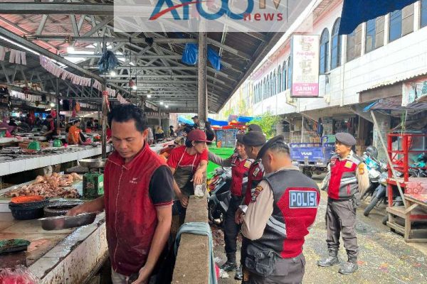 Sat Samapta Polres Inhil Gelar Patroli Jalan Kaki, Wujudkan Keamanan dan Interaksi Positif dengan Masyarakat