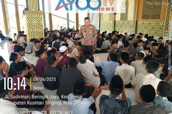 Cegah Tindakan Kriminal & Bullying, Polsek Benai Gelar Sosialisasi di Pondok Pesantren Syafa’aturrasul 2 Putra