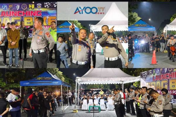 Garcep. Polda Riau Resmikan Lintasan Drag Bike 200 Meter, Solusi Akhiri Balap Liar