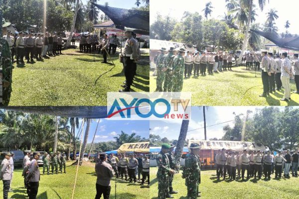 Apel Pengamanan Hari Kedua Pacu Jalur Rayon II di Hulu Kuantan, Polres Kuansing Pastikan Kegiatan Berjalan Aman dan Kondusif