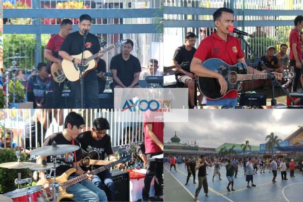 Dibalik Jeruji, Tidak Halangi Semangat Warga Binaan Lapas Pekanbaru Salurkan