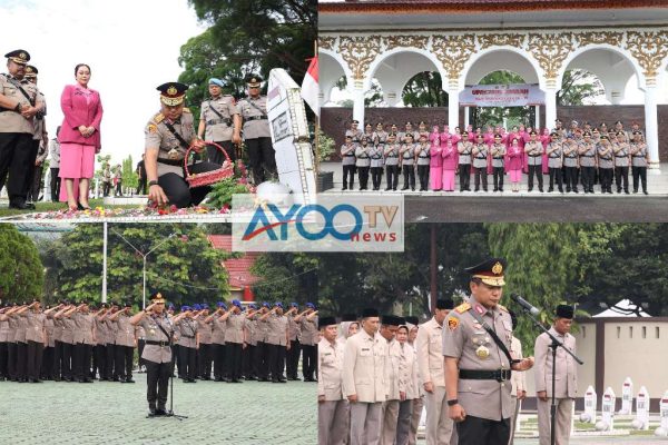 Kapolda Riau Pimpin Upacara Ziarah Dan Tabur Bunga Peringati Hari Bhayangkara Ke -79 Tahun 2025
