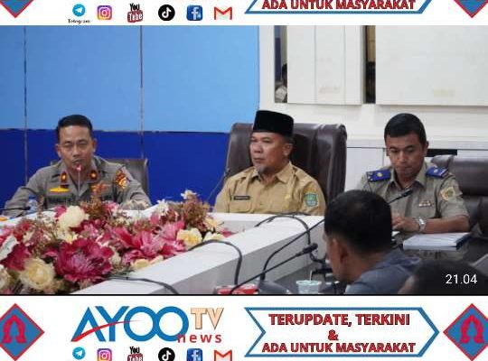 Wakapolres Rokan Hulu Hadiri Rapat Mediasi Konflik Lahan antara Kelompok Alm. H. T Siddik dan PT. Eka Dura Indonesia