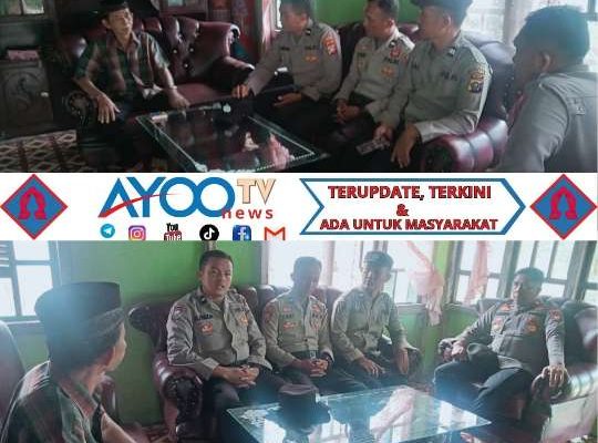 Polsek Pangean Gelar Jum’at Curhat di Desa Pulau Kumpai, Warga Sampaikan Aspirasi dan Harapan