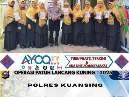 Satgas Preemtif Sosialisasikan Operasi Patuh Lancang Kuning 2025, Tingkatkan Kesadaran Masyarakat Berlalu Lintas