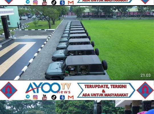Irdam I/BB Serahkan Secara Simbolis 62 Unit Ransus Maung Bandung ke Satuan Jajaran Kodam I/BB