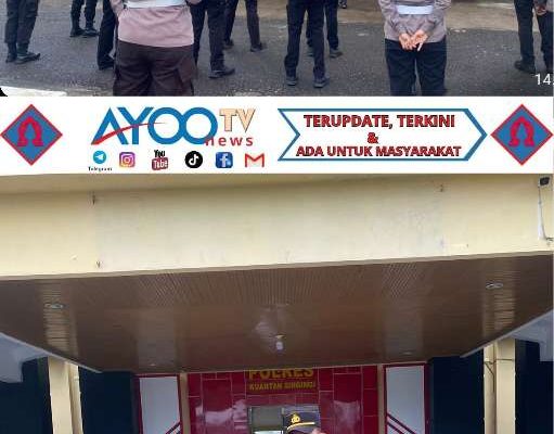 Polres kuansing Giat Apel Operasi Patuh Lancang Kuning 2025, Kapolres Tekankan Edukasi dan Pendekatan Humanis