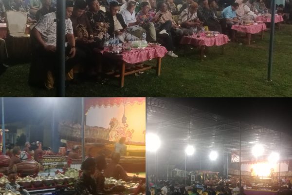Desa Ngadi Rejo Adakan Sedekah Bumi Dihadiri Camat Berserta Kapolsek Dan Ketua Forum Kades Tugu Mulyo