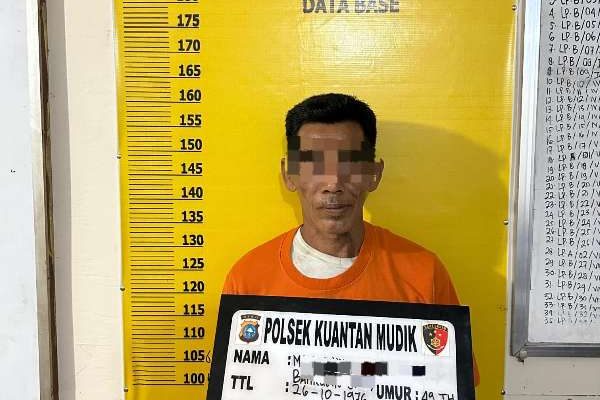 Polsek Kuantan Mudik Ungkap Kasus KDRT di Desa Toar, Pelaku Diamankan Kurang dari Satu Jam