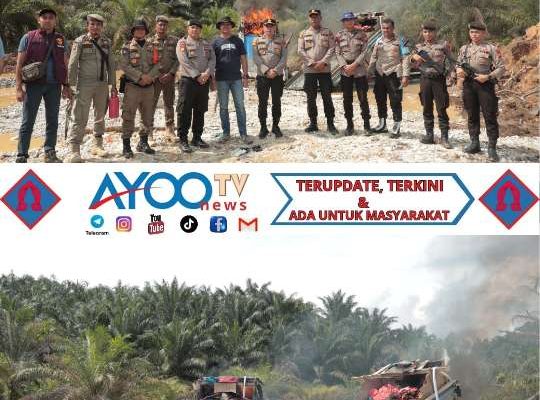 Waka Polda Pimpin Langsung Operasi PETI di Hulu Kuantan Puluhan Alat Tambang Dimusnahkan