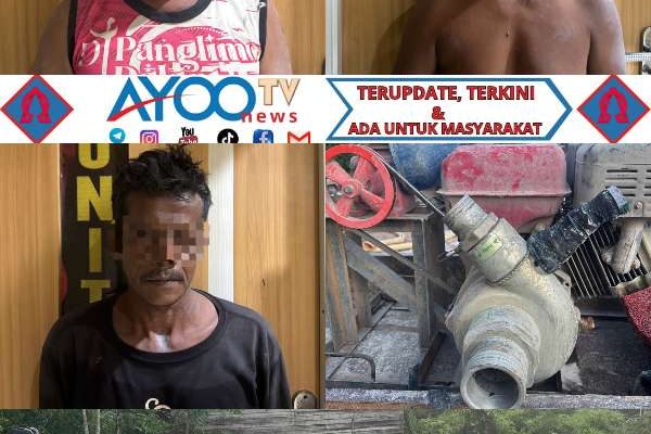 Polres Kuantan Singingi Ungkap Tambang Emas Ilegal di Kuantan Tengah, Wakapolda Riau: Tak Ada Tempat untuk Penambang Ilegal